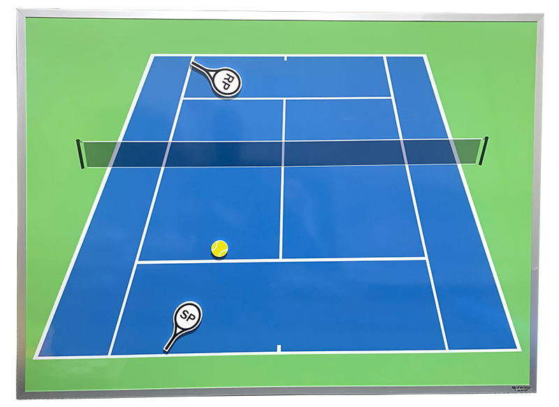 MagiboardsU's tweet photo. Tennis Whiteboard with Racket Magnets
It is a great visual aid for working out where players should be on the court in certain situations. 
#tennis #tennisgirl #tennislife #tenniscoach #tenniscourt #tennisplayer #tennisdrills #tennislove
https://t.co/UEjuXpRpLi https://t.co/rzFI0gpcKS
