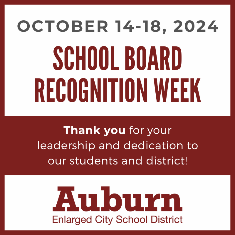 Thank you, AECSD Board of Education members, for your service to our district! #AECSDpride