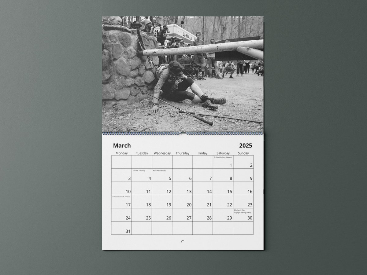 My 2025 calendars are now up for PRE-ORDER. There's been another big demand so l've delivered. Shipping Dec 1st! As ever thanks for the support! 🙏🏼 

…vid-miller-photography.sumupstore.com/product/2025-c…

#bm100 #trailrunning #running