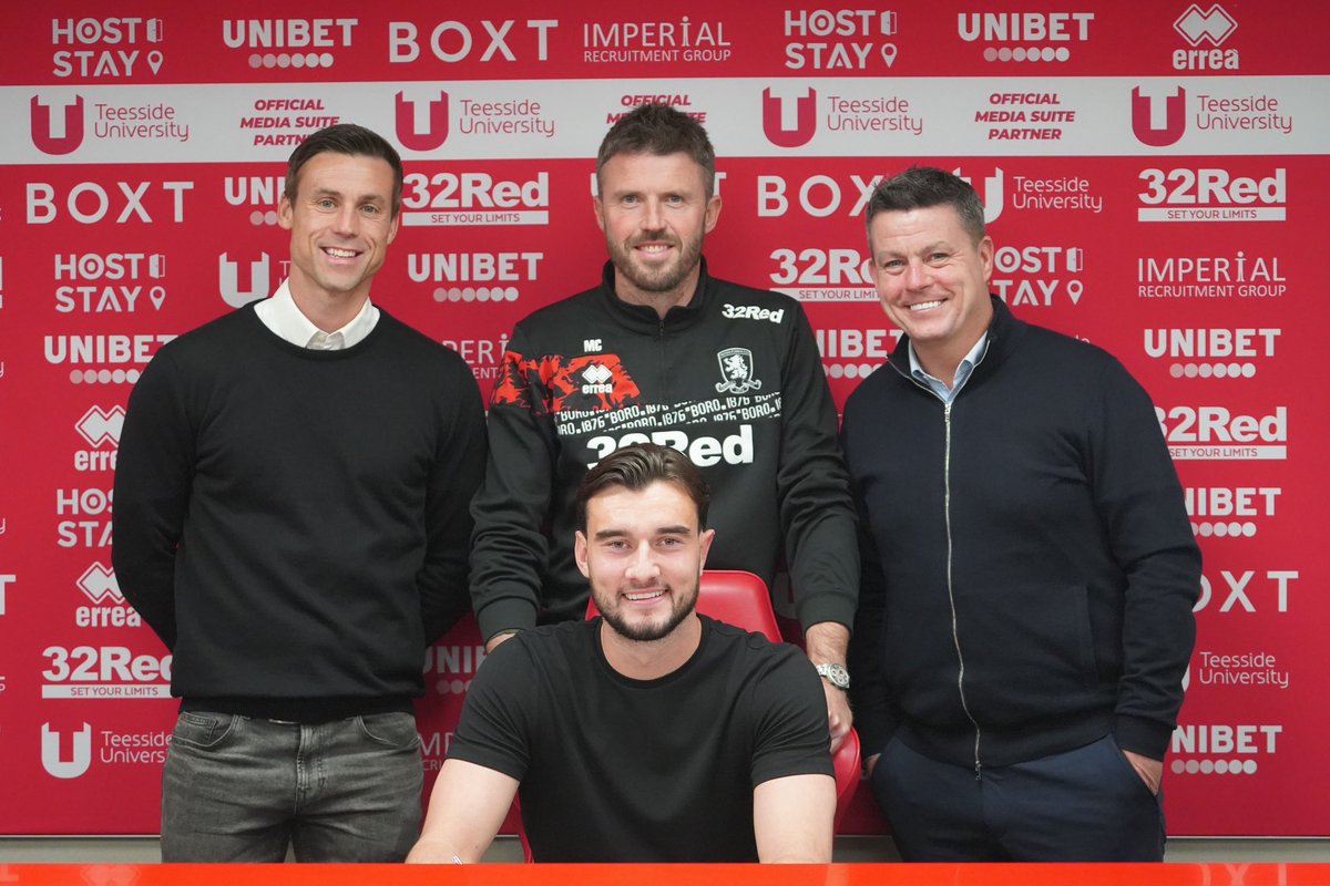 Sol_Brynn1's tweet photo. Absolutely delighted to have singed a new long term contract with @Boro ❤️ https://t.co/zMdJjtO3fN