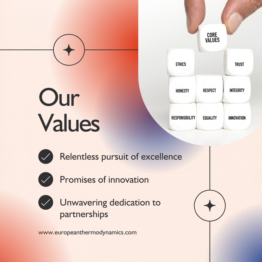 🌍🌟 Happy #WorldValuesDay! 🌟🌍

Today, we celebrate the core values that bring us together and inspire positive change! ✨

At ETL, our core values are at the heart of this company! 🤝
#ETL #AdaptiveTE #AIRODYN #Spreadfast #plusVECOOL