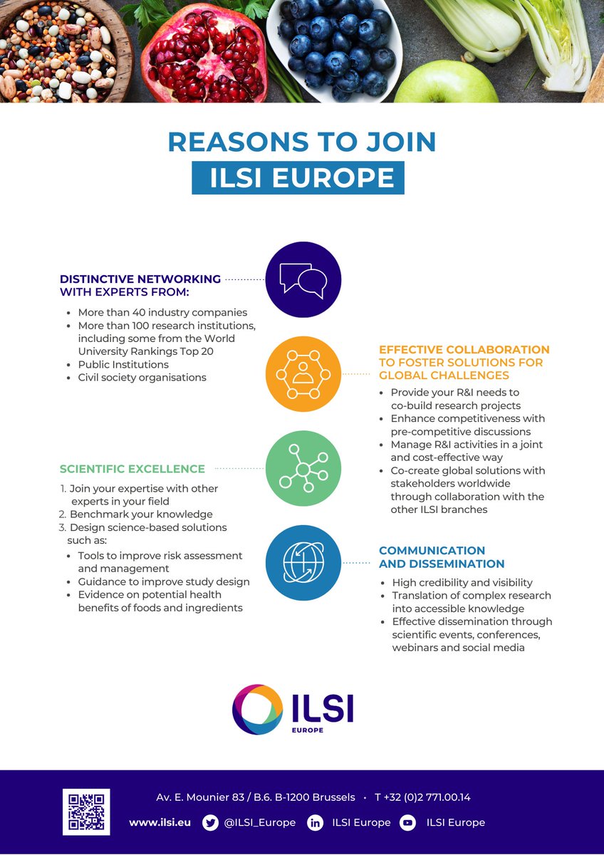 ILSI Europe (@ilsi_europe) on Twitter photo Join the ILSI Europe Processing Task Force, and together let’s provide a holistic, science-based view on the benefits and risks of food processing for public and planetary health.
📧 Get involved: gchatonidi@ilsieurope.be
👉 Learn more: ilsi.eu/activity-docum…
#FoodProcessing Join the ILSI Europe Processing Task Force, and together let’s provide a holistic, science-based view on the benefits and risks of food processing for public and planetary health.
📧 Get involved: gchatonidi@ilsieurope.be
👉 Learn more: ilsi.eu/activity-docum…
#FoodProcessing