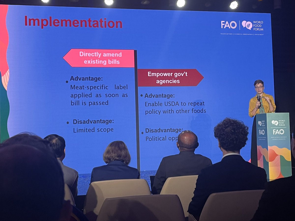 pat_fracassi's tweet image. Addressing #meat waste through #labeling which gives justice to all dimensions of #sustainability and speaks to legislators, producers and consumers @World_FoodForum