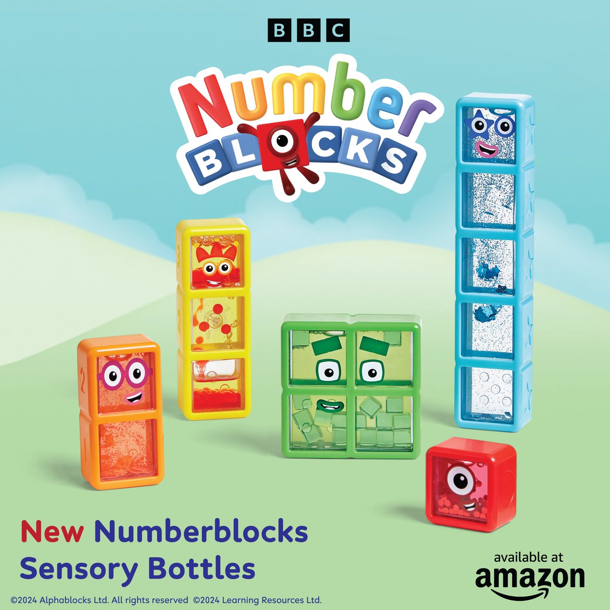 Learning Resources UK (@lruk) on Twitter photo Introducing the NEW <a href="/numberblocks/">Numberblocks</a> Sensory Bottles! The friendly Numberblocks One to Five from the hit CBeebies TV series come to life as tactile fidgets ready for sensory play at home, in the classroom, on the go, and more! Click here to find out more: amzn.eu/d/hwiSaFy Introducing the NEW <a href="/numberblocks/">Numberblocks</a> Sensory Bottles! The friendly Numberblocks One to Five from the hit CBeebies TV series come to life as tactile fidgets ready for sensory play at home, in the classroom, on the go, and more! Click here to find out more: amzn.eu/d/hwiSaFy