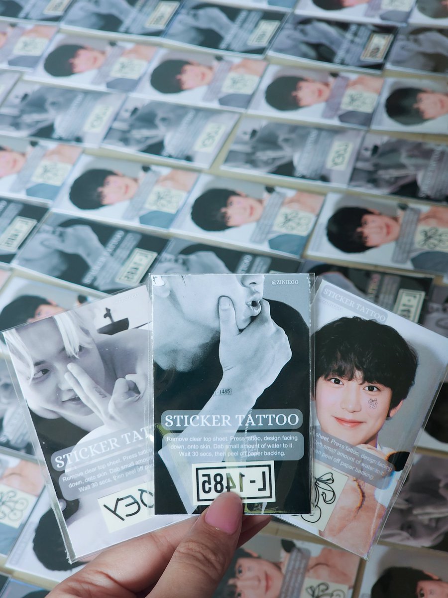 ziniEGG's tweet photo. 🍀CHANYEOL CITY-SCAPE🍀
In Manila - Fan Support by @ziniEGG

Tattoos for CY fans!

700 pieces sticker tattoos! 🙀🤯

L-1485
LOEY
🍒

✨️1:1
✨️mbf, rt, ❤️
✨️✅️ on-the-spot trading
✨️loc and time tba

#CHANYEOL_都市風景_City_scape
#CHANYEOLinMANILA2024
#CityscapeinMNL https://t.co/U2lD0BswGj
