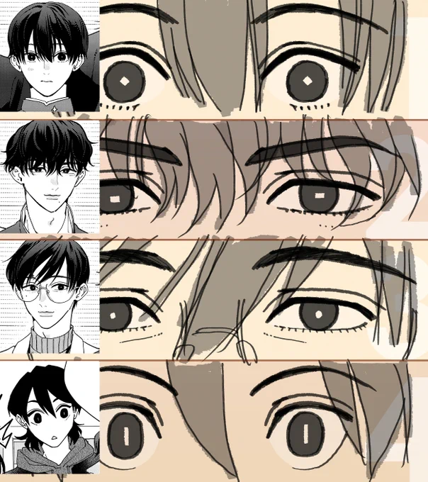 こたえ
1:小南くん
2:西園くん
3:東郷先生
4:八木くん
5:かなさん
6:高嶺くん
7:花ちゃん
8:北条くん
でした! 