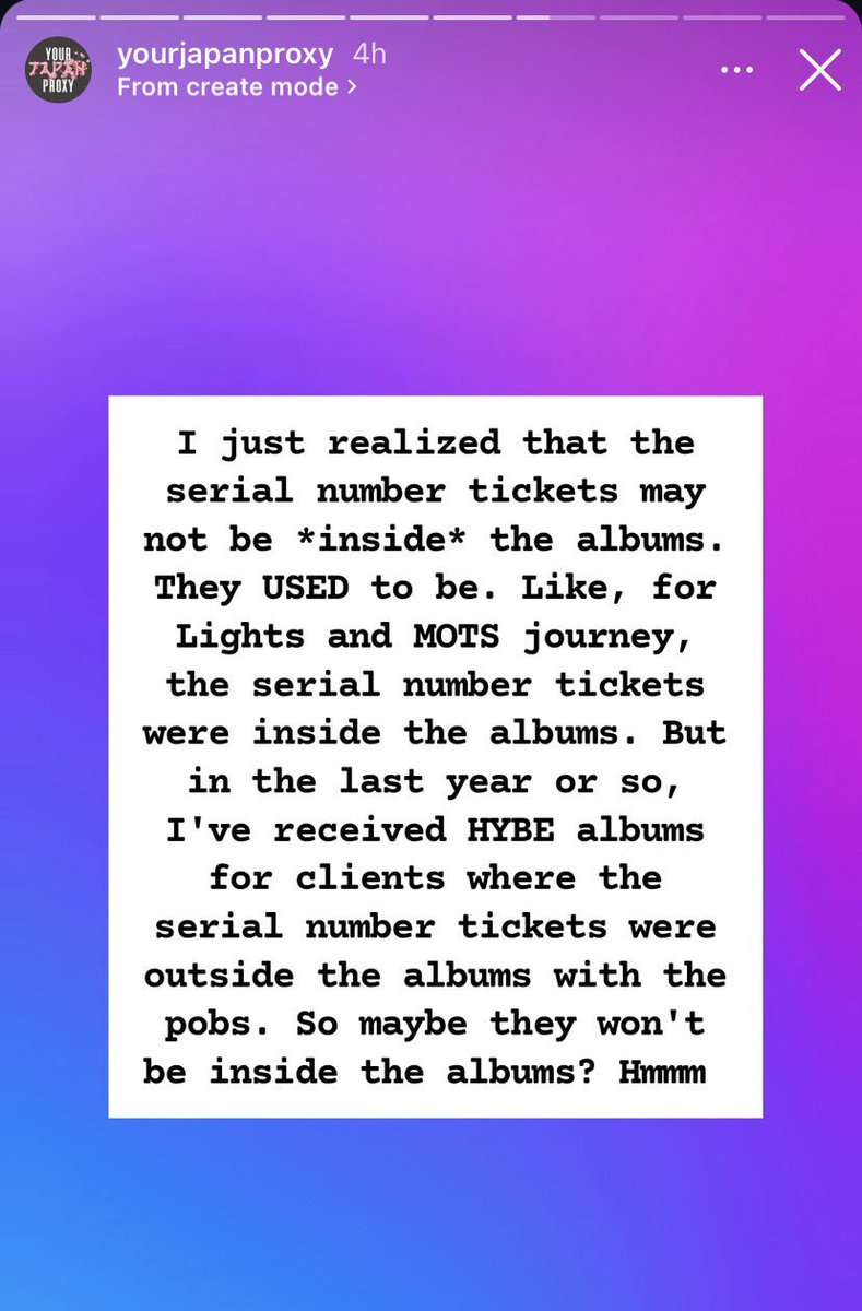 FYI for Jin - HAPPY Japanese lottery event about the serial number