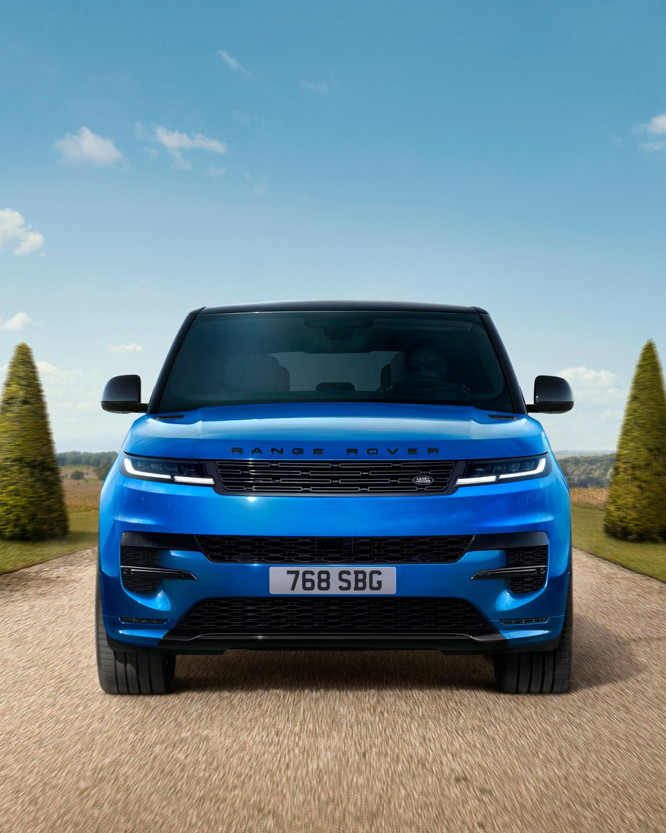 RangeRover's tweet photo. Confidence, head on.​
 ​
Range Rover Sport in Velocity Blue.​
​
#RangeRover #RangeRoverSport

——

Refer to the comments for finer details. https://t.co/9e0xf8vPV8