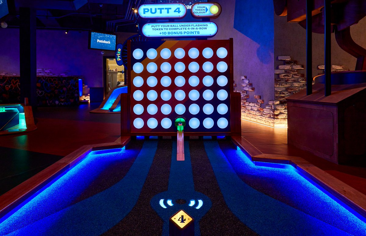 ⛳ 50% OFF YOUR 2ND GAME!⛳ 
Yep, that's right, enjoy your rematch until 5pm Monday -Thursday. Simply, book online and your discount will be applied automatically.

Check out what else is on at Puttshack puttshack.com/uk/whats_on