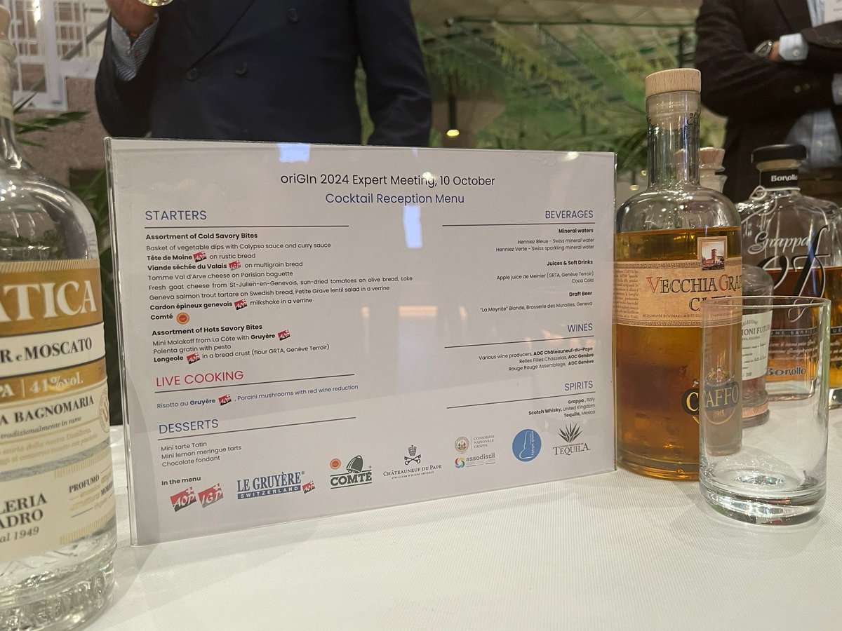 On 10-11 October, the 🌍 #GeographicalIndications community met again in #Geneva 🇨🇭 for our #EM2024. 

During 2 days of debate &amp; networking, 180 participants from 35 countries discussed crucial topics related to GI #Protection &amp; #Enforcement. 

All info 👉 shorturl.at/xFHPA