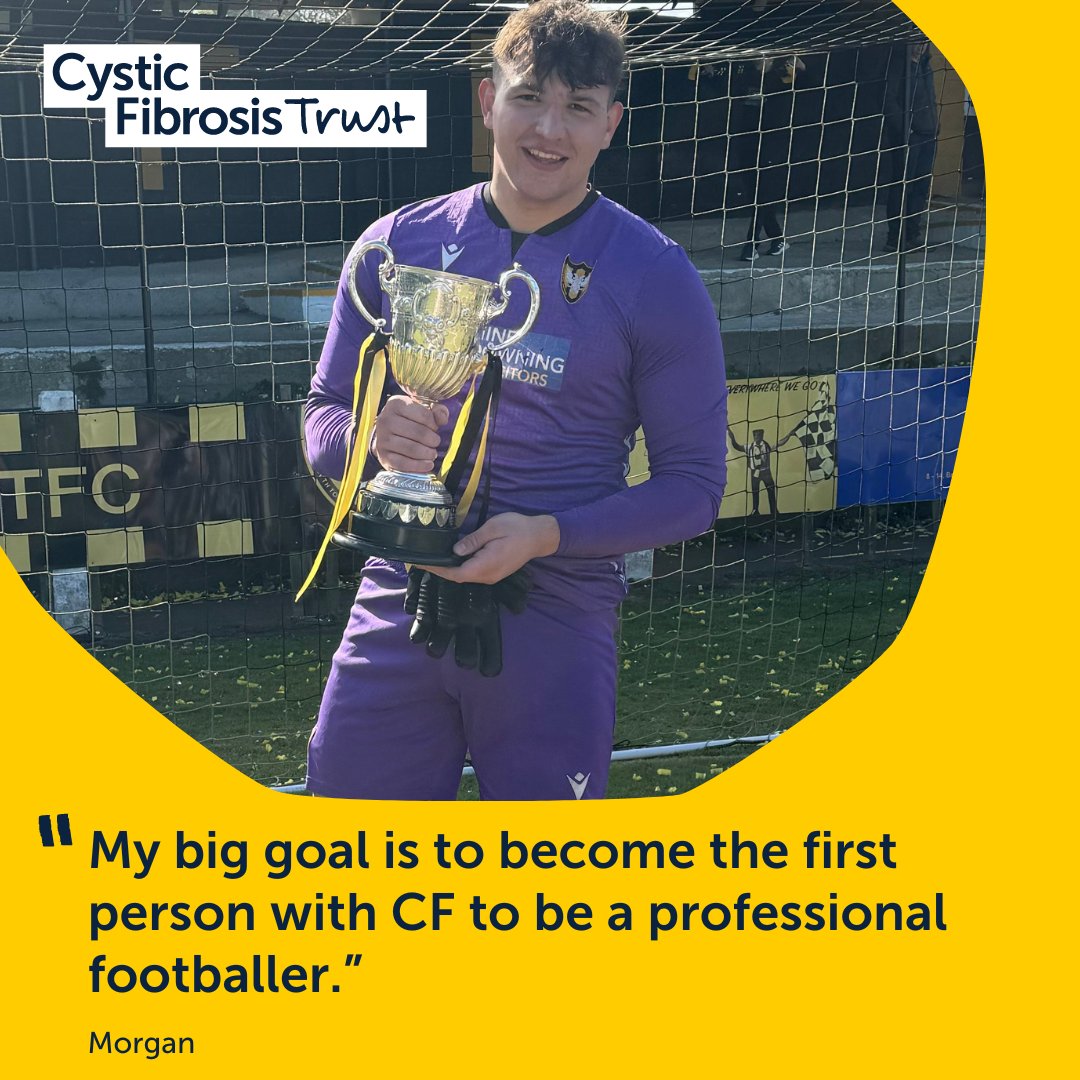 We chatted to Morgan about his goal to become the first person with CF to be a professional footballer and his experiences of school and ADHD. 

➡️ ow.ly/74mV50TLnto
 
#ADHDAwarenessMonth #CF #cysticfibrosis #CFcommunity