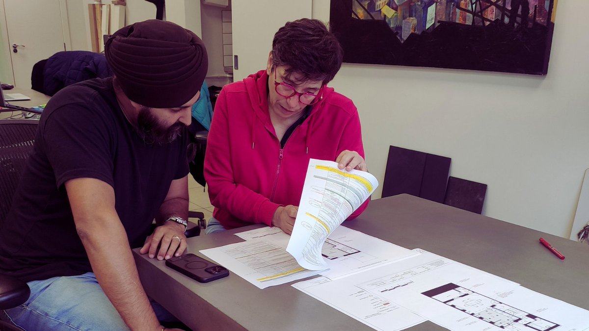 CityLoftsLondon's tweet image. Master Builder Kulveer and our Architect Monica are discussing a new project in Islington starting this week. Scaffolding will be up in a few days.. exciting times!
cityloftslondon.com #lofts #loftconversion