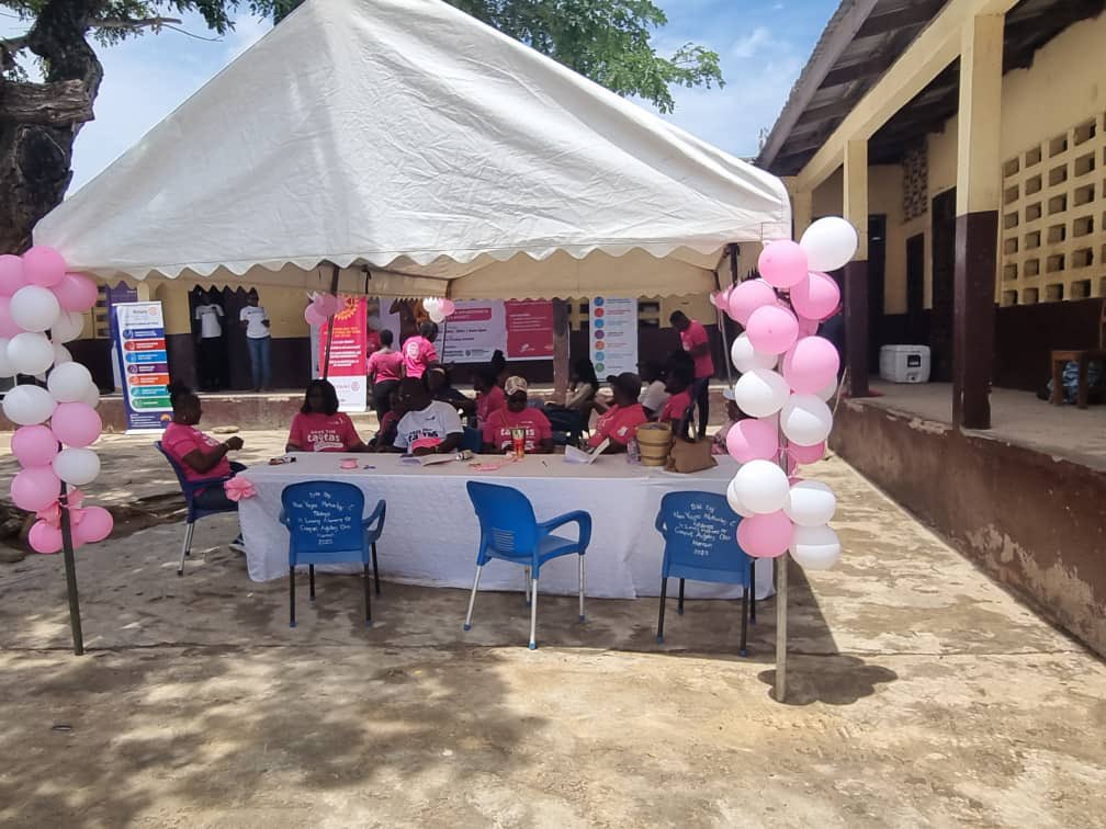 REnclave91746's tweet photo. Last weekend, the vibrant Rotary Club of Accra-Airport Enclave proudly joined hands with fellow clubs for the impactful Save the Ta-tas Breast Cancer Awareness and Screening Project. 

#MagicOfRotary #SaveTheTatas #RotaryForChange https://t.co/cYWEhEKgY8