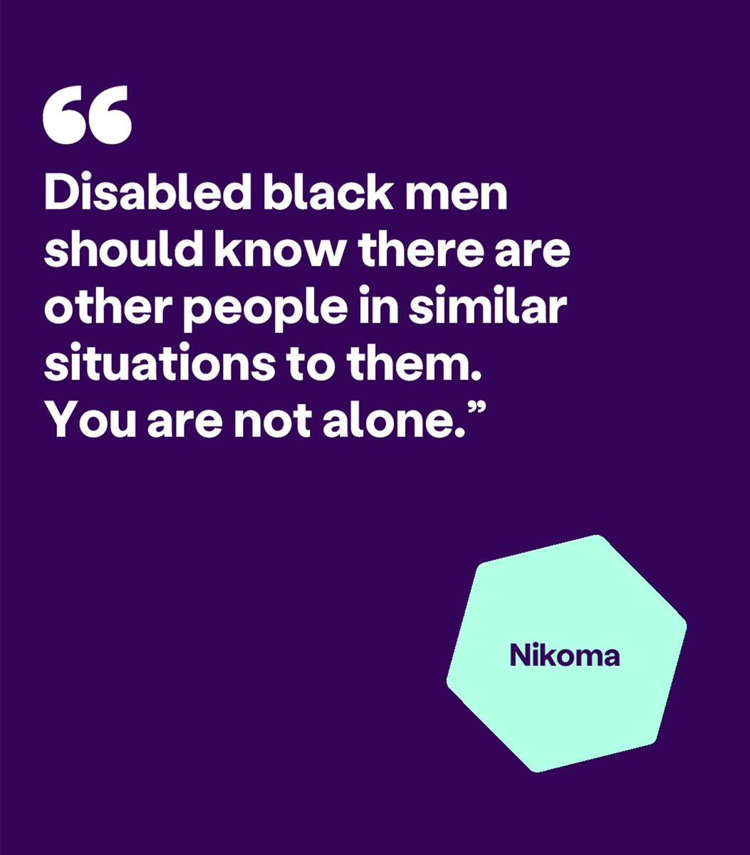 "As a black man, my background has had an impact on how I feel about my disabled identity."
 
This #BlackHistoryMonth, Nikoma talks from his perspective as a Black man on how society perceives him, his upbringing, and his disabled identity.
 
 🔗scope.org.uk/news-and-stori…