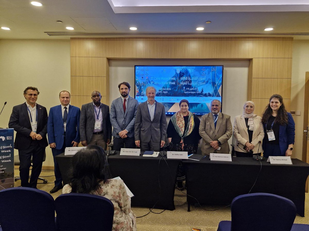 gwopa's tweet photo. The GWOPA side event with the Alliance at @cairowaterweek  was a success 🌍

Over 50 attendees discussed the benefits of #WOPs, trust-building &amp; partnerships in the water sector as NAWASSCO-VEI WOP showcased how collaboration boosts utility efficiency &amp; performance.
#CWW2024 https://t.co/FoWO4yn86J