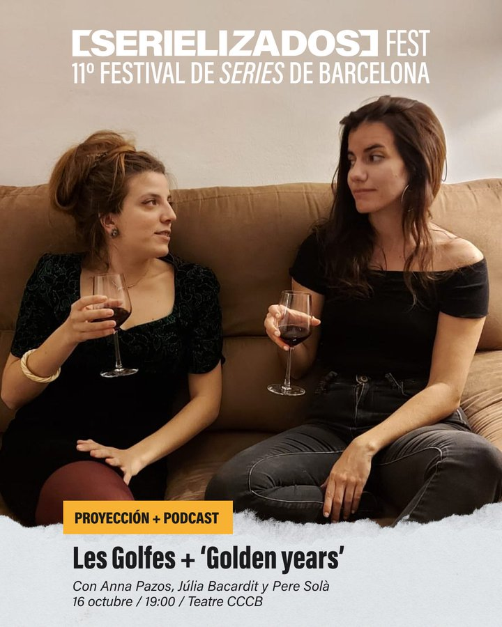SZSfest's tweet photo. A la sèrie 'Golden Years' descobrirem com una família antisistema s’estavella a Oslo i lluita contra el món.

En veurem el primer capítol i després protagonitzarà un fantàstic directe de @les__golfes amb @JuliaBacardit, @annapazos i @PereSGimferrer!

🎟️ https://t.co/adkpLqCnIm https://t.co/moEmUt4243