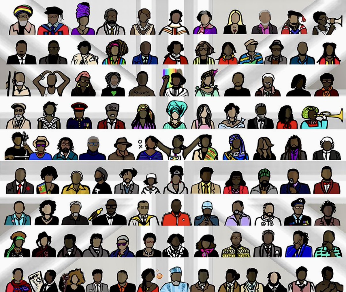 #BlackHistoryMonth 

Beautiful 2020 artwork from <a href="/MendoncaPen/">Dr Pen Mendonca</a> 👍