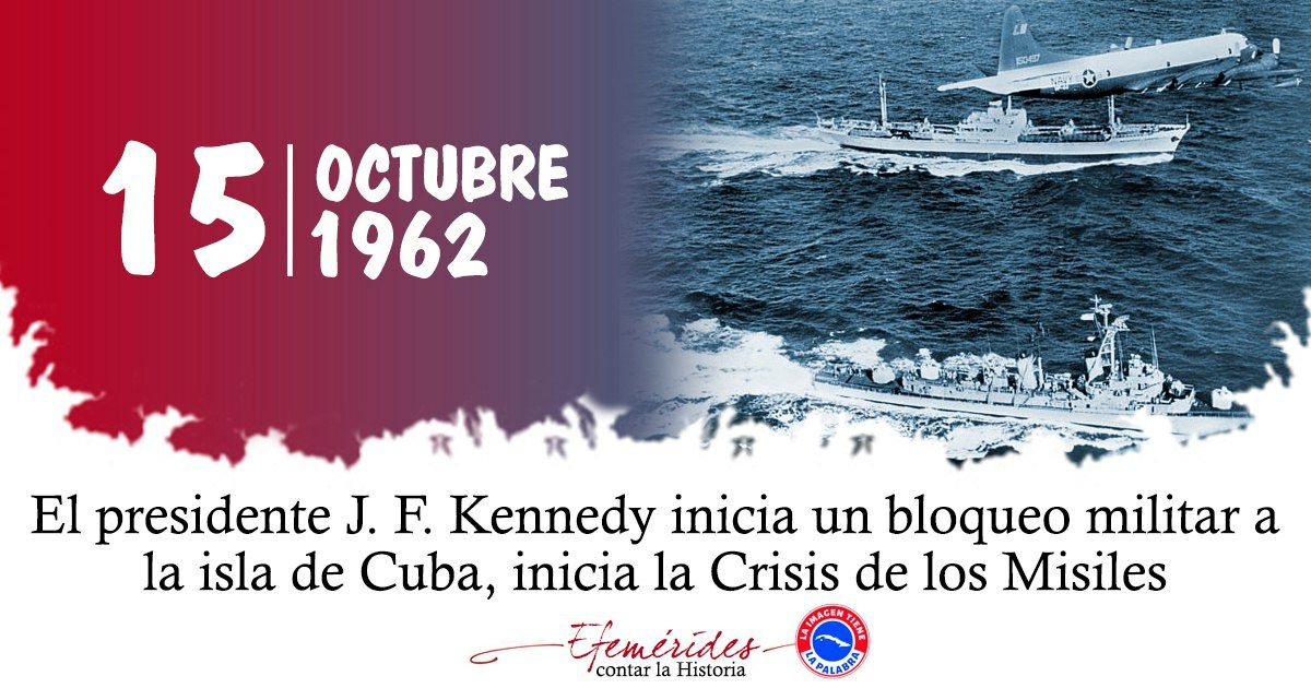Fidel: No olvidaré jamás los días de la Crisis de Octubre cuando corríamos riesgos de ser exterminados, y podíamos serlo, porque nuestra dignidad no admitía el concepto de rendición...
#Cuba con dignidad.