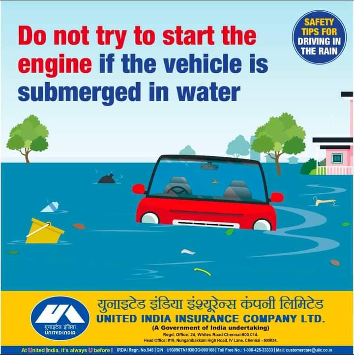 MidhunInsurance's tweet image. Be Prepared #StarHealthinsurance #Unitedindiainsurancecompany #Godigitinsurance #Insuranceonline  #Hdfcergo #cashlessinsurance #carinsurance #healthinsuranceonline
#Reliancegeneralinsurance
#Onlineinsurance
#bikeinsurance
#HeavyRain 
#tamilnadu #coimbatore #insuranceagent