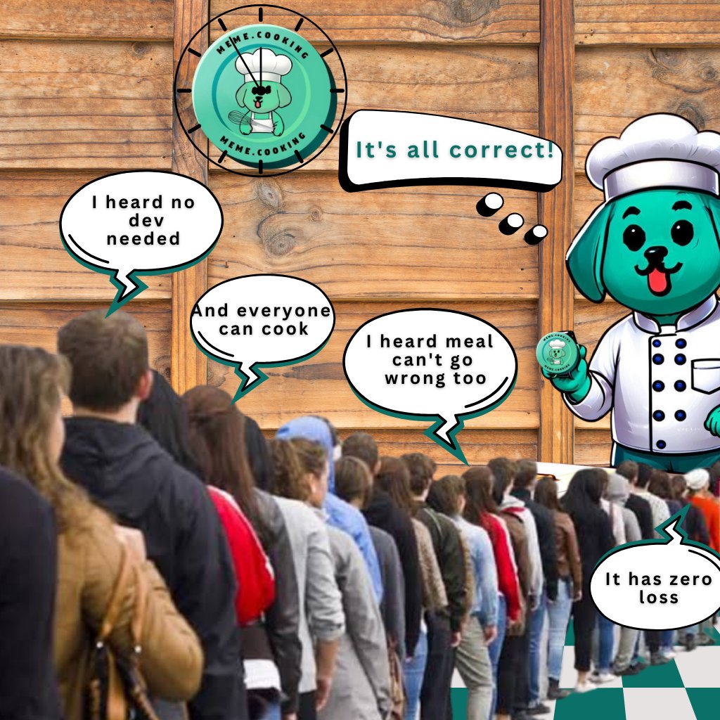 Chris_CFCx's tweet photo. IT'S https://t.co/8LnLaMDtku O'CLOCK
Get ready to serve up some laughs! @memedotcooking cooking launches on NEAR Protocol!
Create, share, and monetize your memes in a decentralized ecosystem. #MemeCooking #NEARProtocol #Memecoin #Web3 https://t.co/6GCxaRwCqn