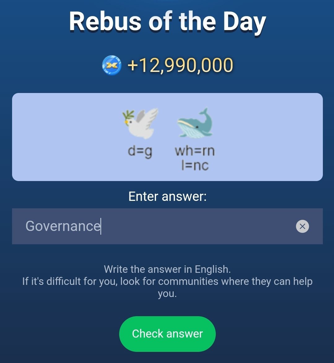 DailyTokenHunt's tweet photo. Musk Empire | X Empire Daily🚀 Combo &amp; Codes

🗓️15 Oct 2024

✅Riddle of the:Governance👈
✅Rebus of the day :Utility👈

▶️ Episode 66 :19466✅
▶️ Episode 65 :49165✅
▶️ Episode 64 :17264✅
▶️ Episode 63 :83163✅
▶️ Episode 62 :98162✅

#MuskEmpire #XEmpire #dailycombo https://t.co/NmWrHeO8Lz