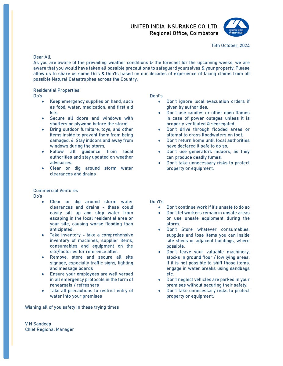 MidhunInsurance's tweet image. Please take precautionary action to avoid losses due to ongoing rain and likely flood and inundation situation #HeavyRain #ChennaiFloods #chennairain2024 #ChennaiRainsUpdate