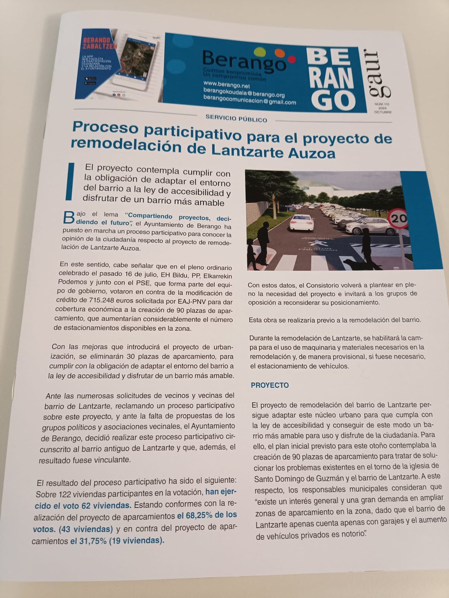 ¿ParticiQUÉ? Nos ignoran, nos engañan y NOS TOMAN EL PELO.  Somos much@s l@s vecin@s que NO queremos este proyecto de PARKING+VIAL en las #CampasDeLantzarte. Hay soluciones alternativas más económicas, sostenibles y con #AceptaciónSocial. Seguiremos luchando hasta lograrlas🌻🚲🚶‍♀️