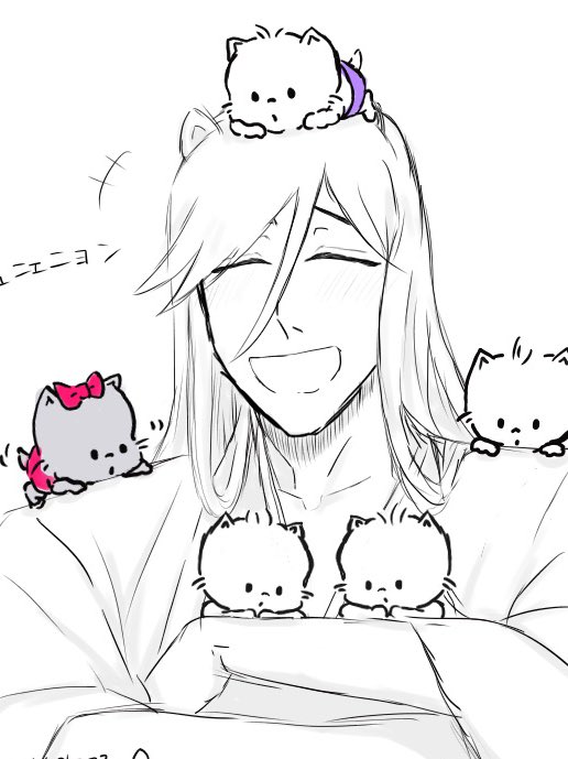 taruto_813's tweet photo. 浮竹十四郎の笑顔をどうぞ(再掲) https://t.co/LxRY1iaz9i