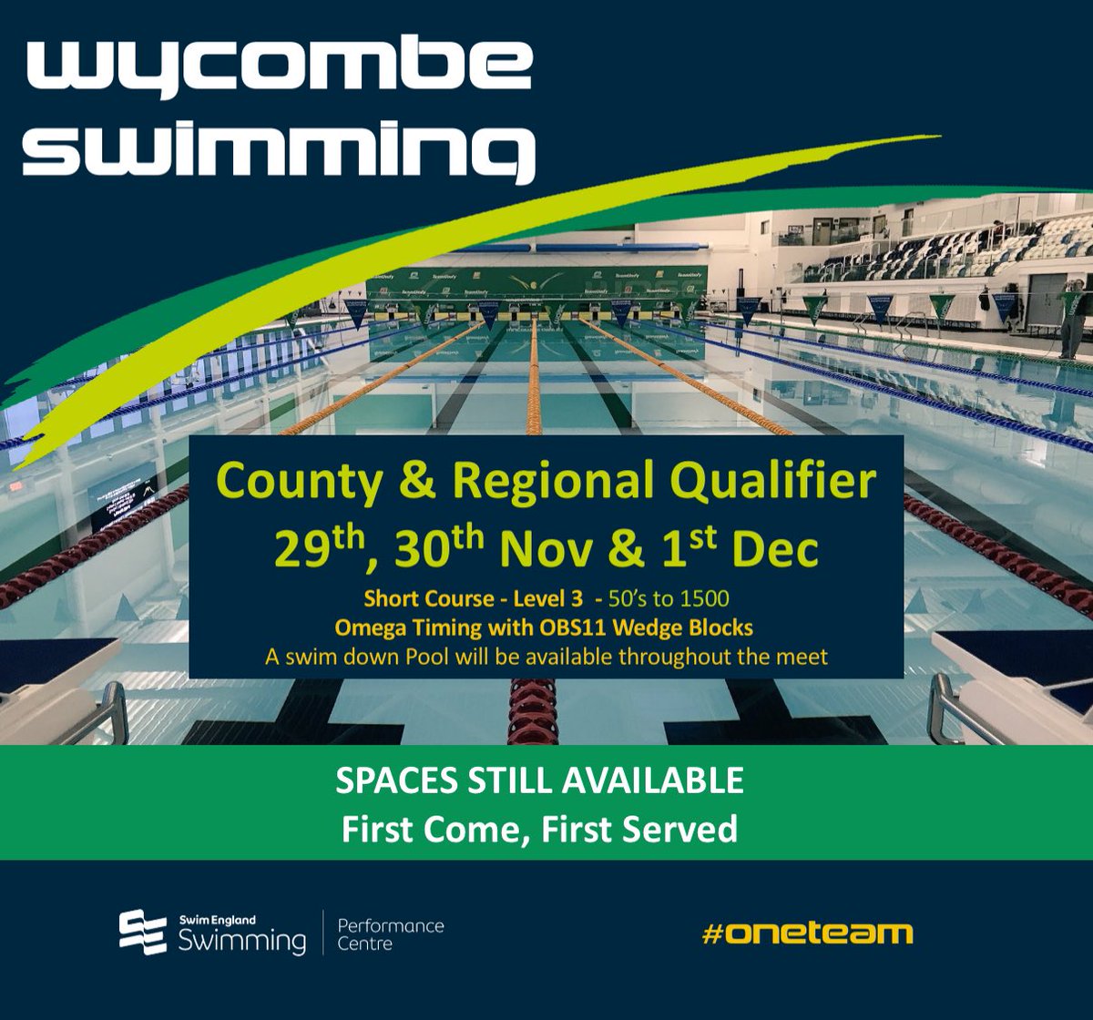Wycombe Swimming (@wycombe_swim) on Twitter photo We have spaces available for club if you’re looking for a high quality November Level 3 meet
wycombe-swimming.org.uk/page/wycombe-m…
Please get in touch with openmeets@swimwycombe.com to discuss a possible entry 👍 We have spaces available for club if you’re looking for a high quality November Level 3 meet
wycombe-swimming.org.uk/page/wycombe-m…
Please get in touch with openmeets@swimwycombe.com to discuss a possible entry 👍