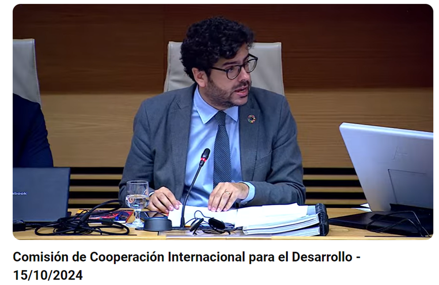 CONFOCOS's tweet photo. Seguimos con atención la comparecencia del director @AECID_es @anton_leis 

Prioridades
▶️Canalizar la solidaridad - Crisis superpuestas
▶️Alianzas - Triple transición
▶️Transformación cooperación - AECID

#CooperaLocal https://t.co/RKkuB5fKPy