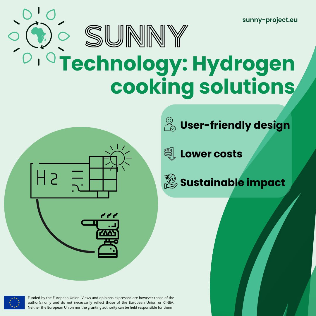 🌱 <a href="/solhyd/">solhyd</a>'s hydrogen-powered cookstoves in SUNNY offer a sustainable, affordable alternative to LPG and wood. By refitting existing stoves and using low-cost storage, we make clean cooking accessible, even in refugee camps. #CleanEnergy #HydrogenCooking #Sustainability #SUNNY