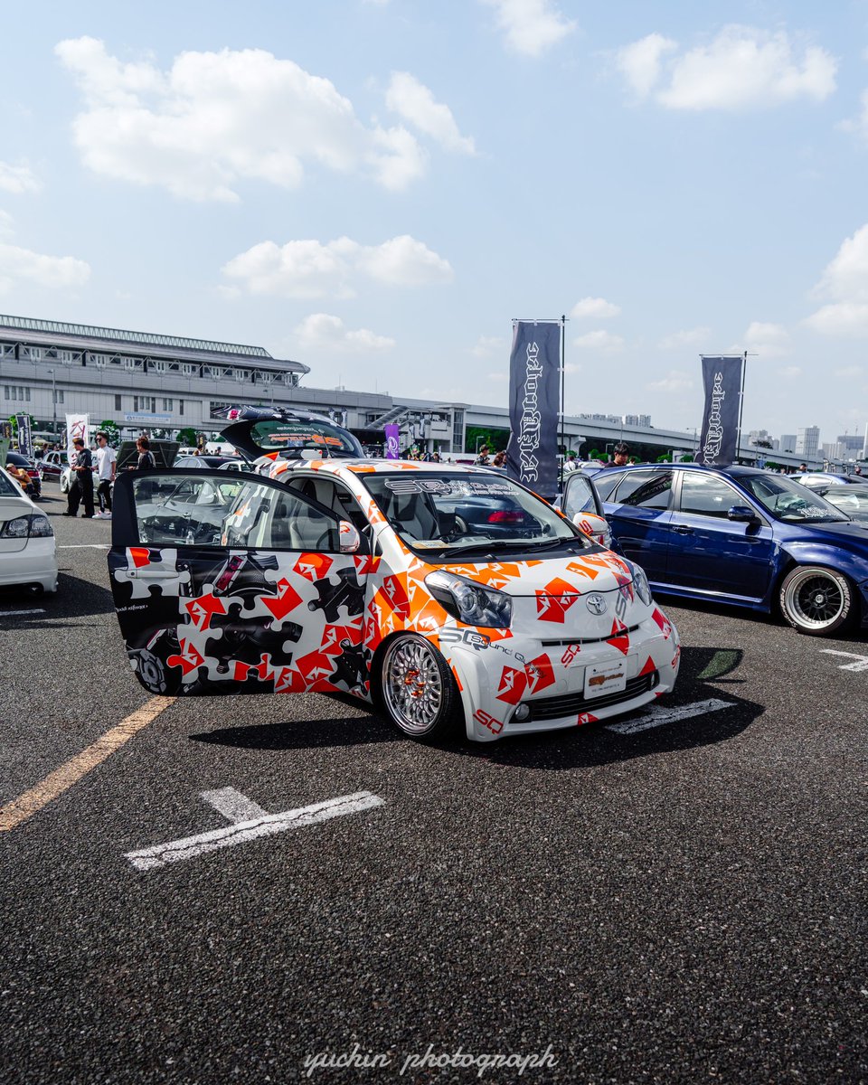 fuku_chatora's tweet photo. お写真ありがとうございます😊
カッコよく撮って頂きました✨
#スタンスネーション
#stancenation
#トヨタiq
#toyotaiq https://t.co/khmH9J1AMH