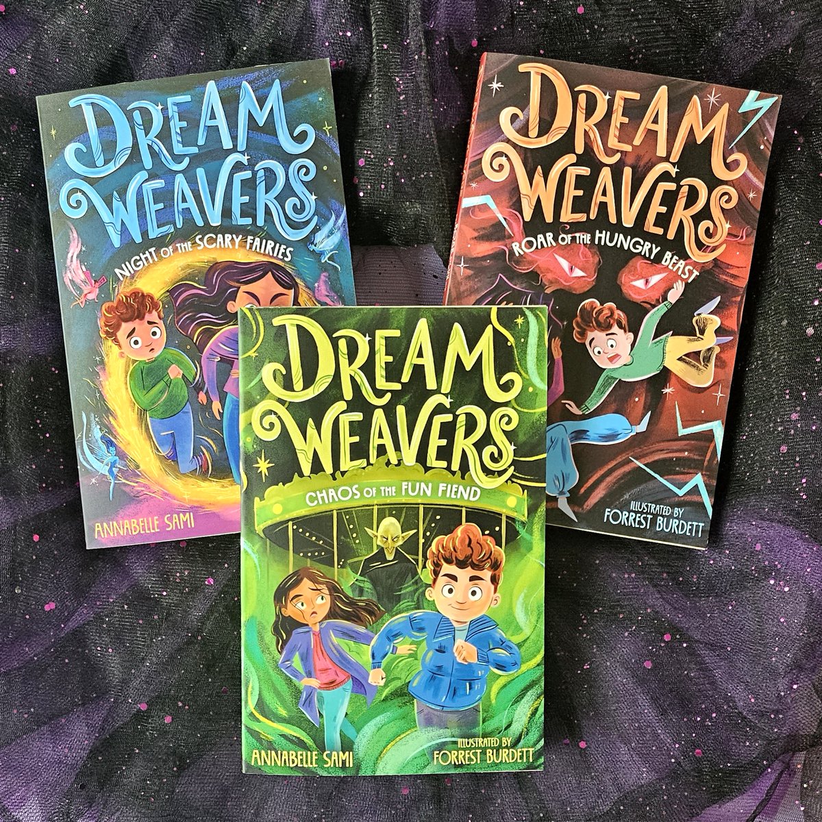 Little Tiger Books (@littletigeruk) on Twitter photo The ultimate Dream Team are back in DREAMWEAVERS: CHAOS OF THE FUN FIEND by <a href="/annabellesami/">annabelle</a>, illustrated by <a href="/hellomrforrest/">Forrest Burdett</a>. Perfect to read this Spooky Season!✨
Find out more! bit.ly/4eKIqdq
#KidsHalloween #KidsBooks #Halloweenbooks #childrensbooks <a href="/bouncemarketing/">Bounce Sales and Marketing ❤️📗</a> The ultimate Dream Team are back in DREAMWEAVERS: CHAOS OF THE FUN FIEND by <a href="/annabellesami/">annabelle</a>, illustrated by <a href="/hellomrforrest/">Forrest Burdett</a>. Perfect to read this Spooky Season!✨
Find out more! bit.ly/4eKIqdq
#KidsHalloween #KidsBooks #Halloweenbooks #childrensbooks <a href="/bouncemarketing/">Bounce Sales and Marketing ❤️📗</a>