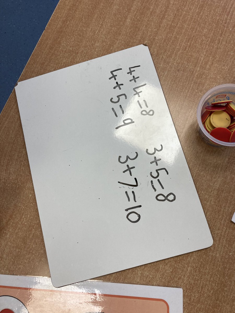 latimerprimary's tweet image. #ClassKB are learning how to write an addition number sentence to match their part whole model, using the add and equal to sign. #perseverance #Latimermaths