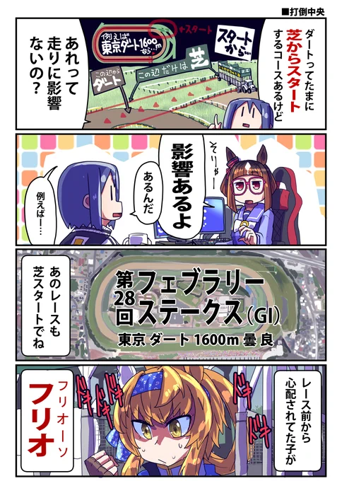 フリオーソをトランセンドが解説するお話(1/3)

#ウマ娘 