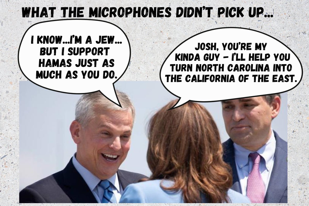 olRayJay's tweet photo. @markrobinsonNC @ChairmanWhatley @NCGOP Mark, I am attaching some examples of my idea of “StoryBoard” signs for political messaging. Campaigns are won with PICTURES AND SOUNDBITES. My “StoryBoards” can combine any picture with clever text to produce a powerful way to change some minds and win some votes. Signs like these – held at stop sign and stoplights by volunteers – can be more effective than a $1,000,000 ad buy.
Mark, the people in a car at stoplight are a captive audience for 90 seconds – maybe 5 minutes at rush hour – and once they notice the sign they are captured – they can’t not look. The occupants are stuck – supporters will honk and thumbs up – undecided voters will rethink their positions – Lefties will sit there infuriated and may want to pick a fight (bring it on.)
EVERY CAR WILL HAVE CELL PHONES - THE EFFECT OF GOING VIRAL INSTANTLY IS IMMENSE.
We will use the Communist playbook – Sol Alinsky’s “Rules for Radicals” – Rule 5 reads “Ridicule is man’s most potent weapon – there is no defense against it.”
We can hit them with anything we want on my Storyboards. Lies, distortions, fact checks, ad hominem attacks, flip-flops…anything…and they can’t do a damn thing about.
We can react daily to breaking news with new next day material.
Mark, This post only scratches the surface of how powerful these StoryBoards can be. I have a prospectus ready about the concept – the material we need to ridicule them is endless – there are many more locations to use. Please get in touch as soon as possible.