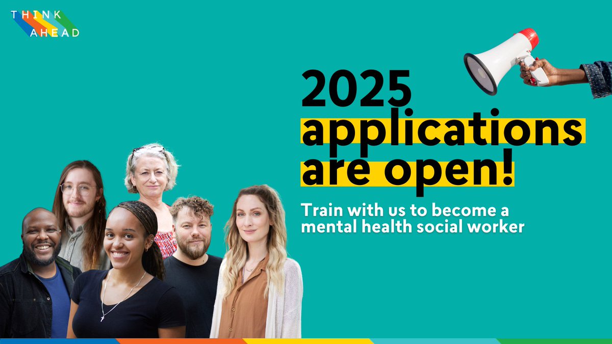 📣 Applications to train with us in 2025 are now OPEN! Join our mental health mission! ⬇️

Are you ready to start a career that changes lives?

Registration takes just five minutes:
i.mtr.cool/bmezbtwyyh

ℹ️ The #ThinkAheadProgramme is in partnership with <a href="/MiddlesexUni/">Middlesex University</a>.
