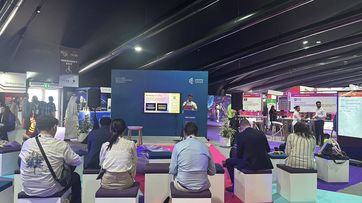🚀 Live from the Future Blockchain Summit! 🌍📸 Our VP of Engineering, Omar Peracha, leading a cutting-edge workshop on Rewarding Real World Interactions (RWIs) with Zero Knowledge Proofs (ZK). 

#FutureBlockchainSummit #PairedWorld #RWIs #ZKProofs