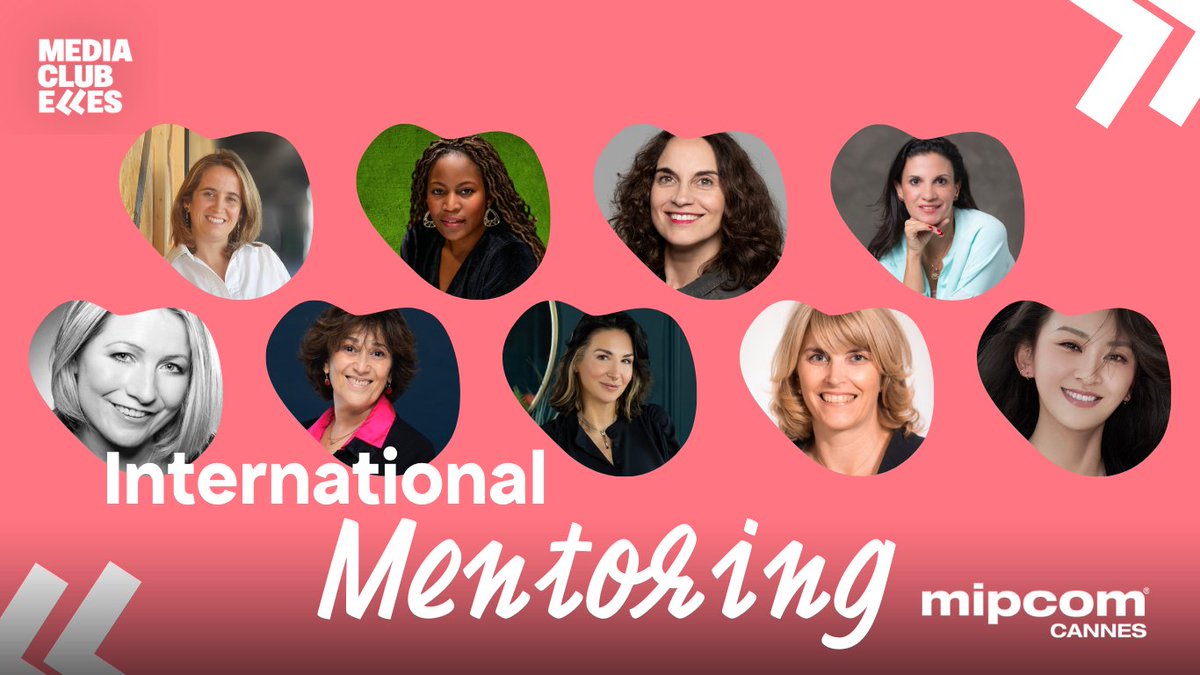 Découvrez les mentores du Mentoring International médiaClub’Elles au MIPCOM Cannes 2024. dlvr.it/TFMF9G