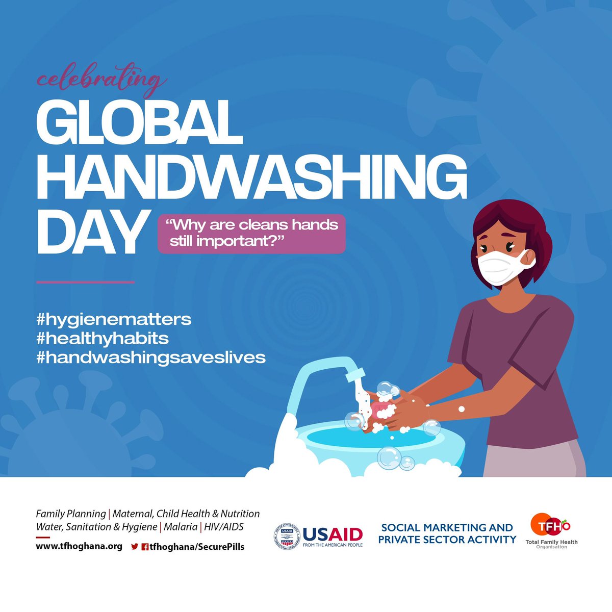 Clean hands save lives! 🧼
Why is handwashing still important ??
Even today, handwashing remains a simple yet powerful way to prevent the spread of infections and protect our loved ones. Let’s keep our hands clean and healthy for a safer tomorrow. 
 #InternationalHandwashingDay