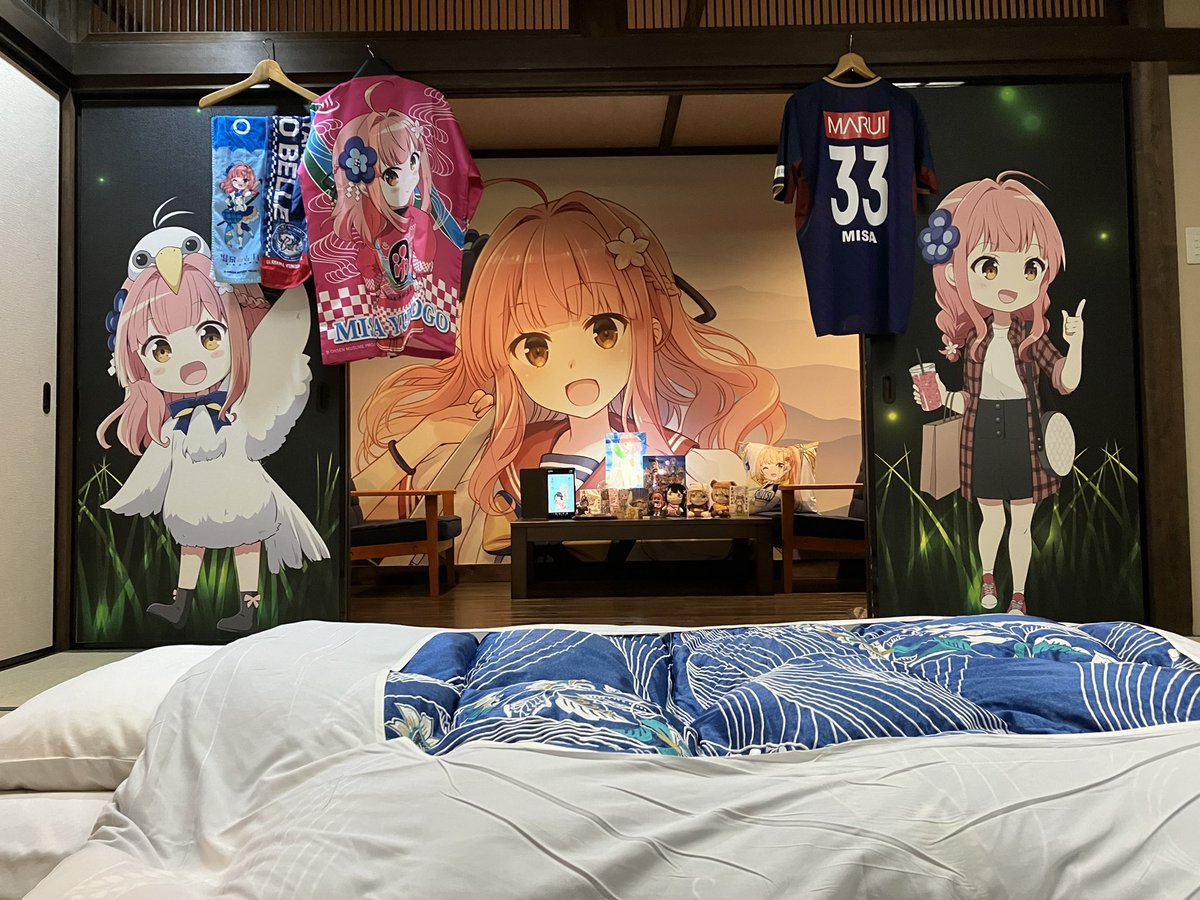 tsukinomiya_usa's tweet image. 湯郷温泉へ岡山湯郷Belleの試合を見に行き、湯郷美彩と逢瀬を重ね、湯郷美彩と寝るというサイクルを月1回あるかないか程度に過ごしています。
#温泉むすめ
#ガソスタむすめ
#GRヤリス
#鉄道むすめ
#西浦ありさ