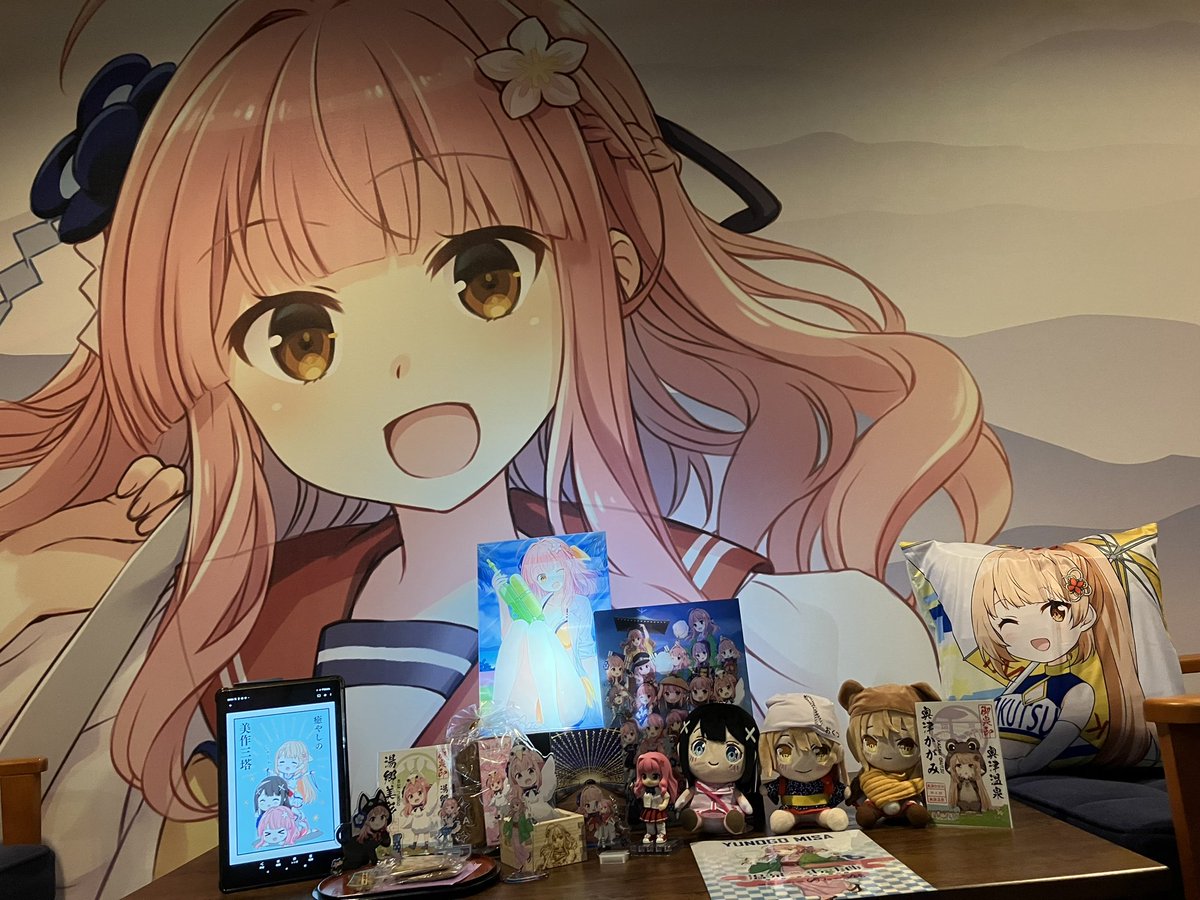 tsukinomiya_usa's tweet image. 湯郷温泉へ岡山湯郷Belleの試合を見に行き、湯郷美彩と逢瀬を重ね、湯郷美彩と寝るというサイクルを月1回あるかないか程度に過ごしています。
#温泉むすめ
#ガソスタむすめ
#GRヤリス
#鉄道むすめ
#西浦ありさ
