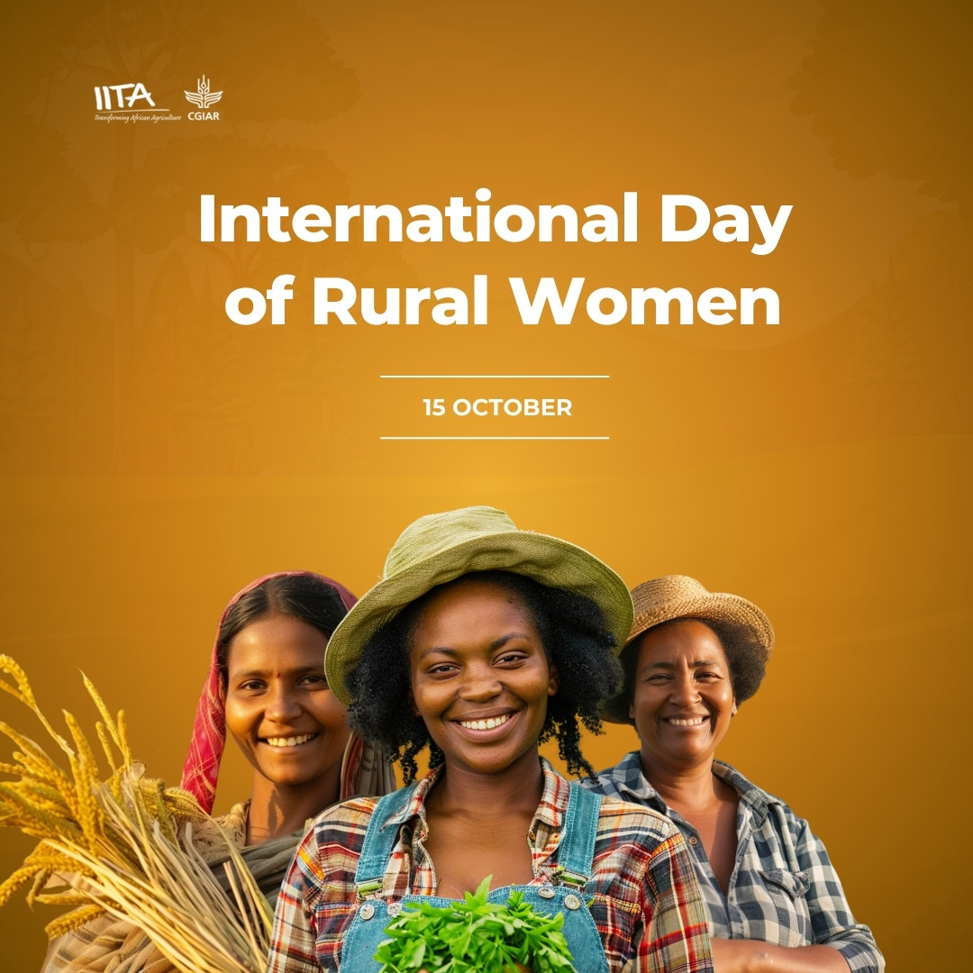 It’s International Day of Rural Women today!!! 🥳🎊👩‍🌾👩‍🌾
Retweet and like if you stand with rural women who feed the world! 🌾
.
#InternationalDayOfRuralWomen #RuralWomen
#GoodFoodForAll #WomenInAg
#WomenFeedTheWorld #EmpowerRuralWomen