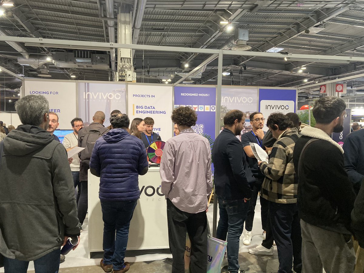 C’est parti pour le salon <a href="/bigdataparis/">BIG DATA & AI PARIS</a> ! 🚀

Invivoo vous attend au stand B17 pour échanger sur vos sujets #data et #ai. 

Participez à notre tirage au sort pour tenter de gagner un drone ou une Google Home ! ✨
