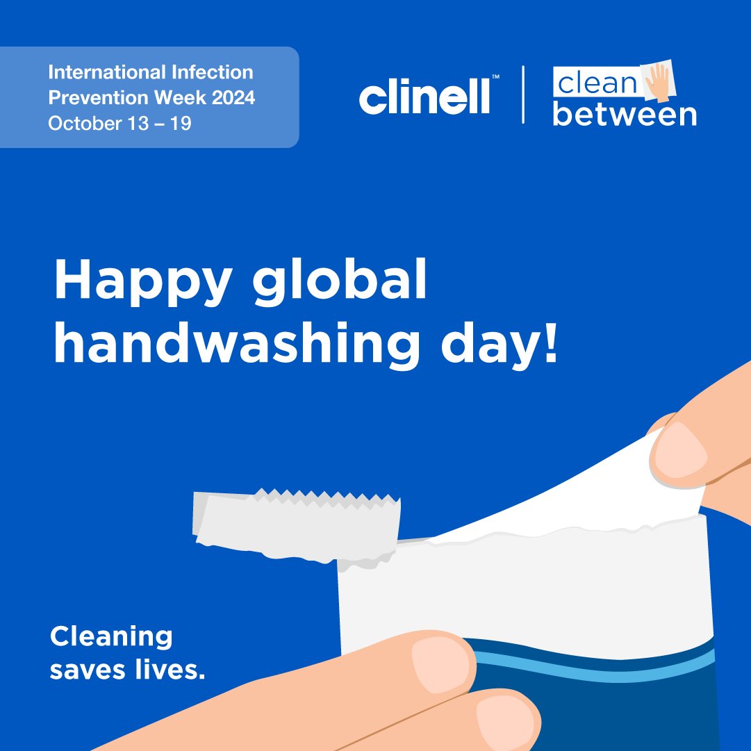 👐 Happy Global Handwashing Day! Hand hygiene is a key part of infection prevention – clean hands save lives. 

Access the International Infection Prevention Week – Clean Between campaign assets here: gamahealthcare.com/clean-between 

#GlobalHandwashingDay #IPC #IIPW