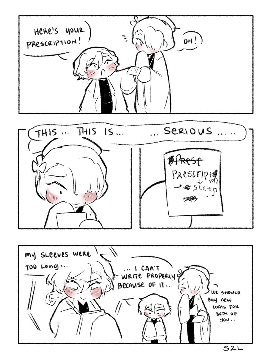 playing doctor with kouyou !

#bsd #chuuya #dazai #kouyou