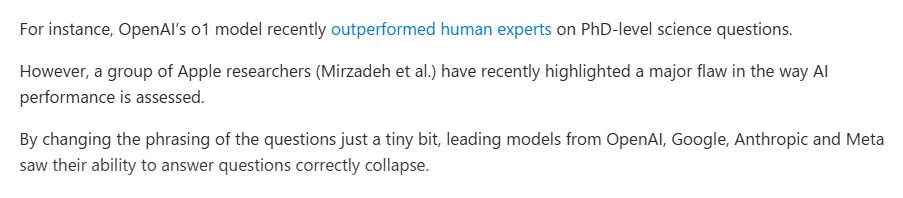 That LLMs are incapable of reasoning surprises no one who is capable of reasoning.