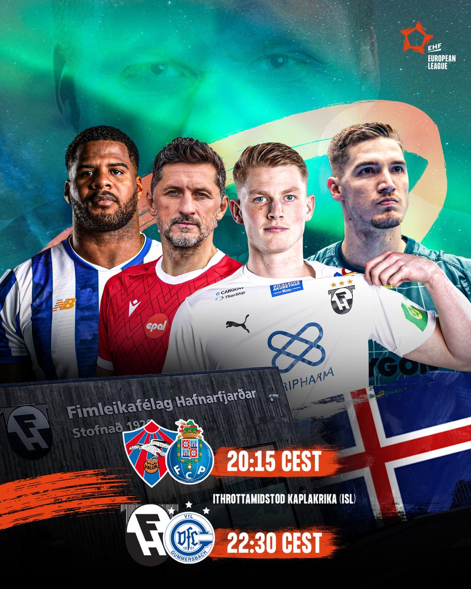 This is 𝑎𝑙𝑚𝑜𝑠𝑡 a FINAL4 🤯 #ehfel 

2 matches in one night, in one arena 🏟️😱🤩 #elm #allin #handball <a href="/FCPorto/">FC Porto</a> <a href="/valurhandbolti/">Valur handbolti</a>