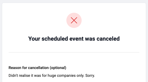 I feel so bad.

We decline a shit ton of projects because of this particular reason. Should we change it?

We might have to hire new people though. Fully occupied with Netflix and AirBnB right now.
