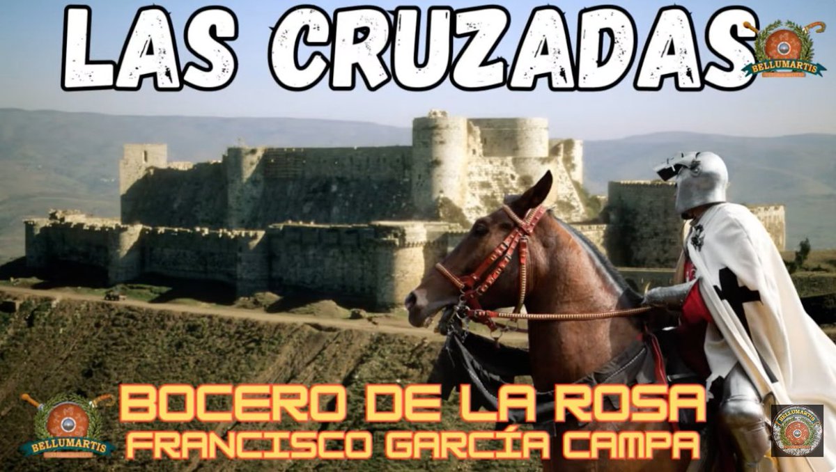 Para cuando tengáis un rato, os dejo esta interesante charla entre <a href="/PacoBocero/">Francisco J. Bocero</a> y <a href="/bellumartis/">BELLUMARTIS</a> sobre la historia desconocida de Las Cruzadas👉 youtube.com/live/iroykXKxB… / #historia #cultura #historiamilitar #lascruzadas #edadmedia #tierrasanta #caballeros #jerusalem